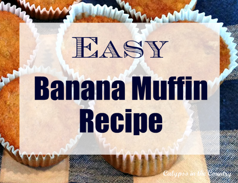 Easy Banana Muffin Recipe