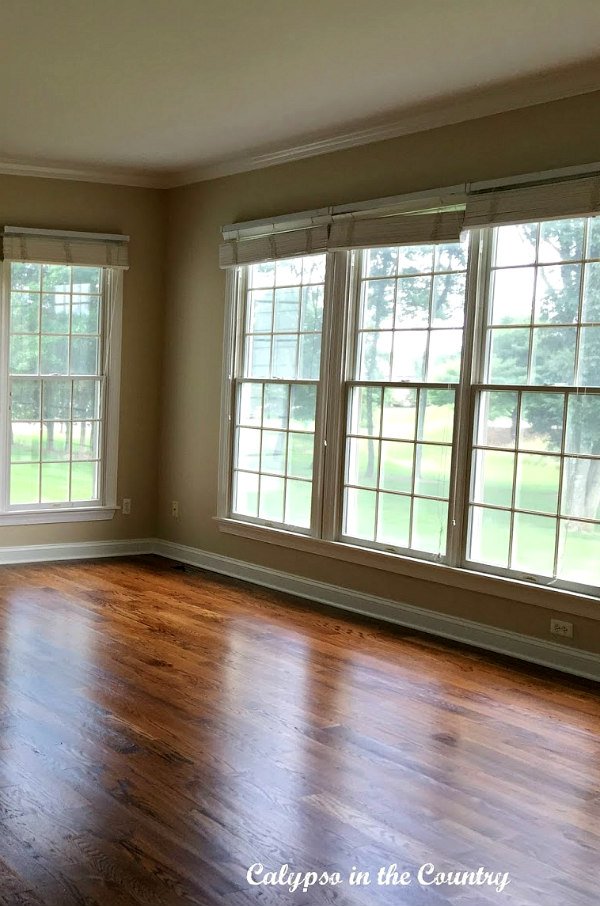 The Hardwood Floors are Finished – Minwax Provincial Stain