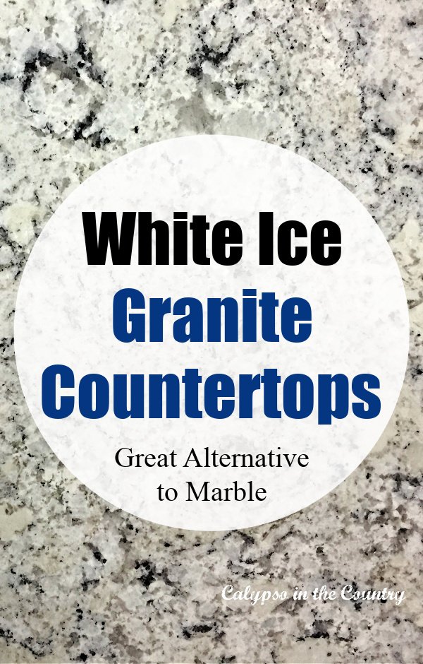 White Ice Granite Countertops - great alternative to marble