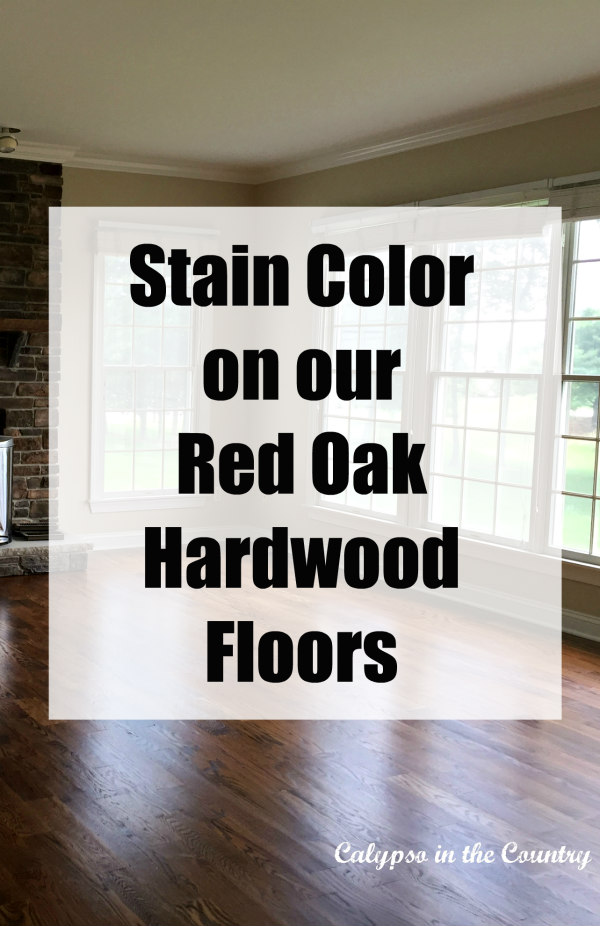 Minwax Provincial Stain on Red Oak Hardwood Floors 