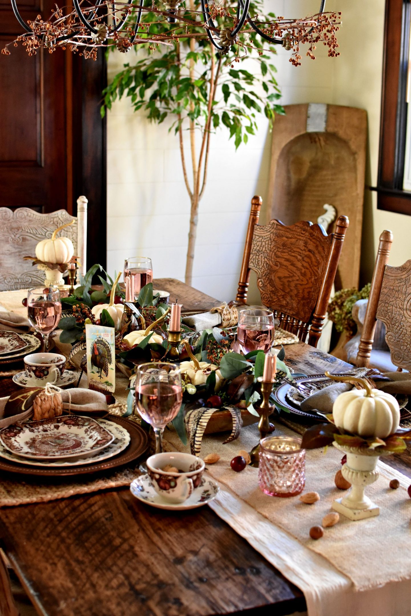 Pretty in Pink Tablescape