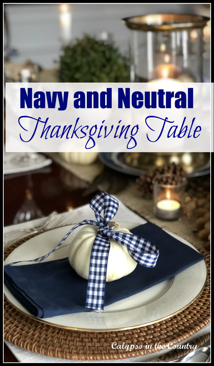 navy and neutral for Thanksgiving