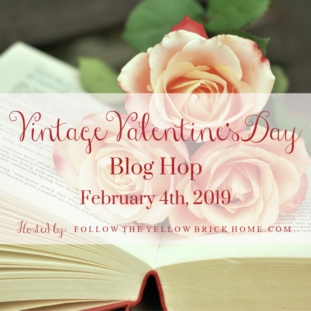 Vintage Valentine's Day Blog Hop Promo