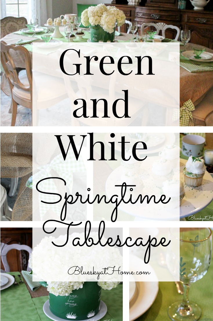 spring tablescape