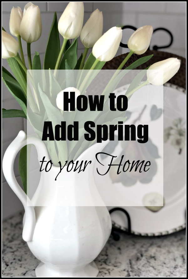 how to add spring to your home