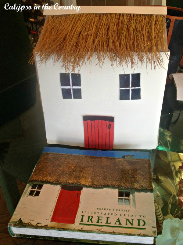 Irish Cottage and book