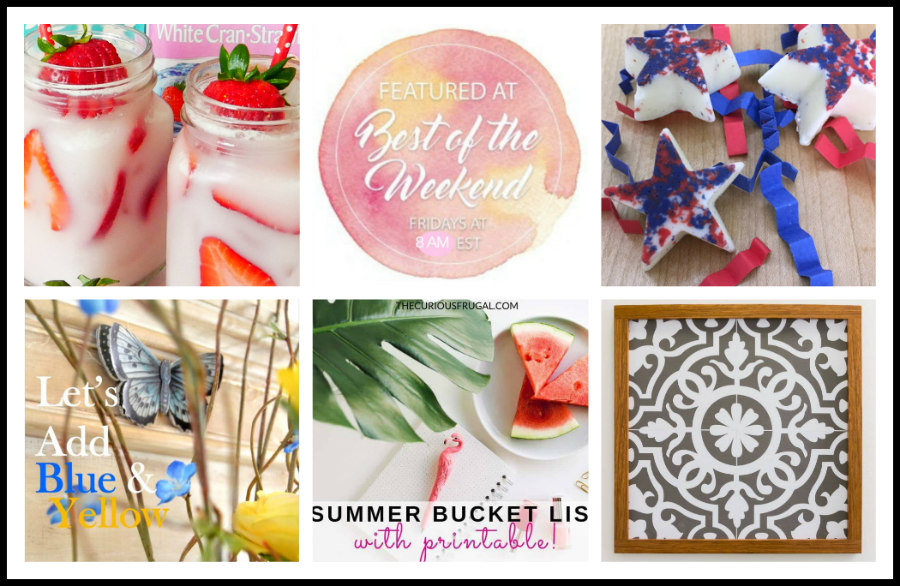Heading into June Best of the Weekend Link Party Features