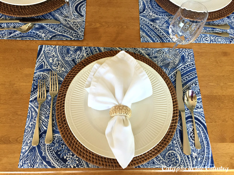 First Day of Summer Table Setting