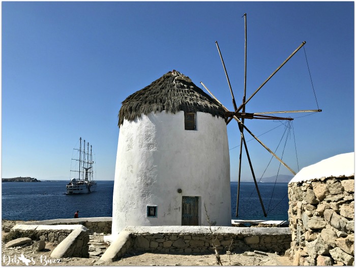 Windmill in Greek Islands