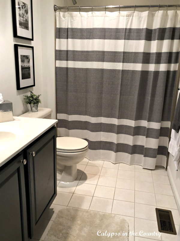 Stunning teen boy bathroom ideas Before And After Boys Bathroom Makeover Calypso In The Country