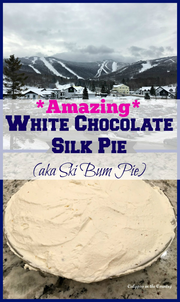 white chocolate silk pie recipe for Valentine's Day
