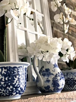 2 Easy Ways to Decorate Your Mantel for Spring - Calypso in the Country