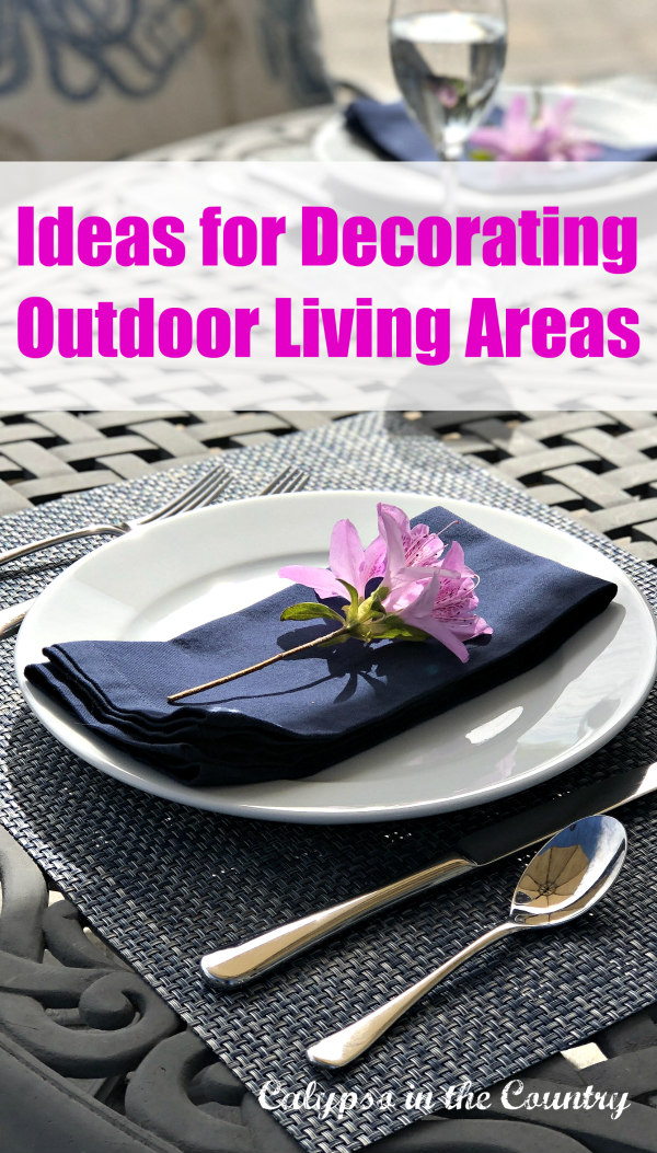 Simple Ideas for Decorating Outdoor Living Areas