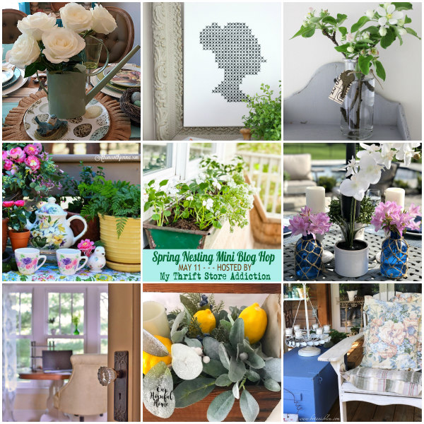 Spring Nesting photos for mini blog hop