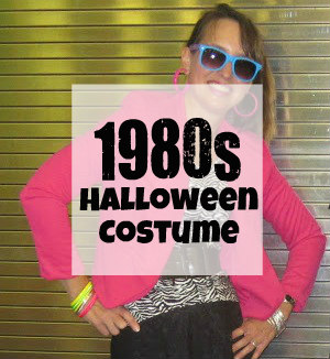 80s Halloween Costume Idea 