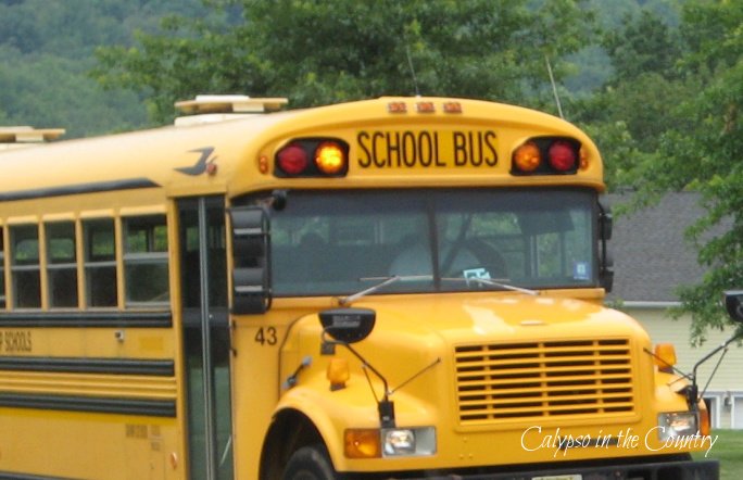 School bus - September is here