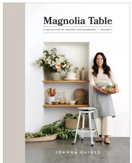 Magnolia cookbook - get ready for fall recipes