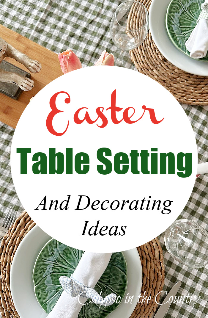 Easter Table setting and decorating ideas