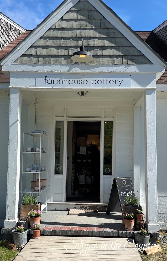 Farmhouse Pottery Store front