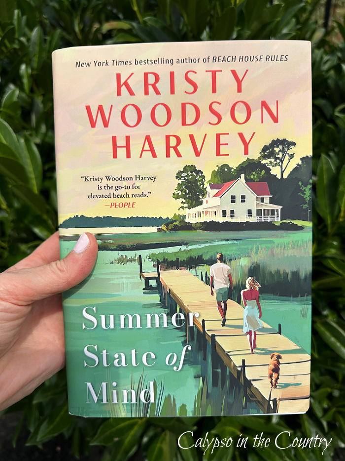 Hand holding Kristy Woodson Harvey book - Summer State of Mind